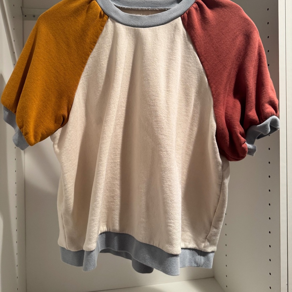 Madewell Color Block Sweatshirt